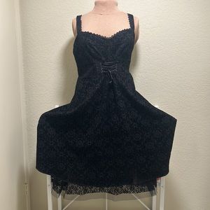 Torrid Nightmare before Christmas velveteen corset dress size 18